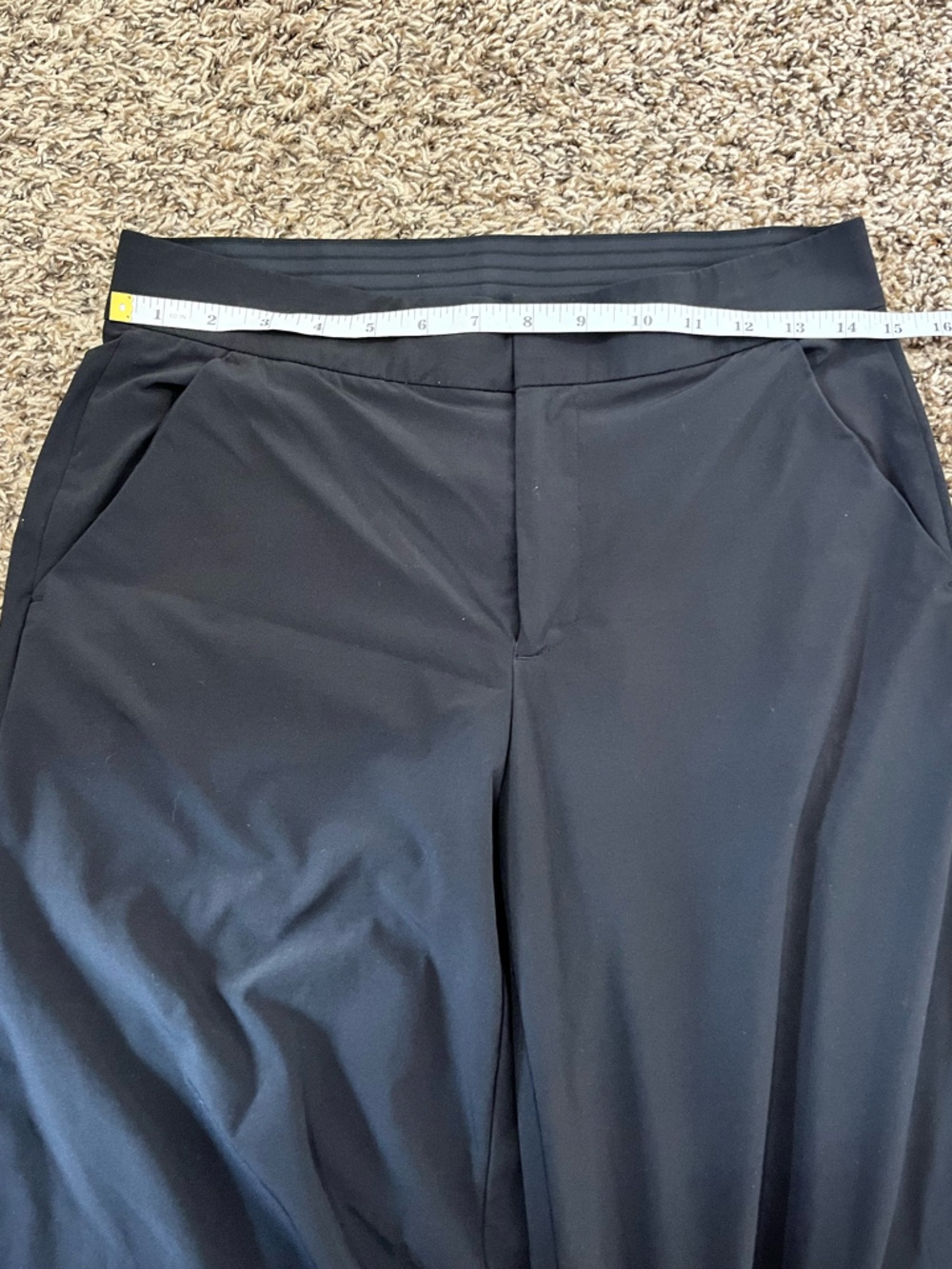 Athleta Women's Tribeca Crop Pant Wide Leg Snap Leg - Picture 4 of 7